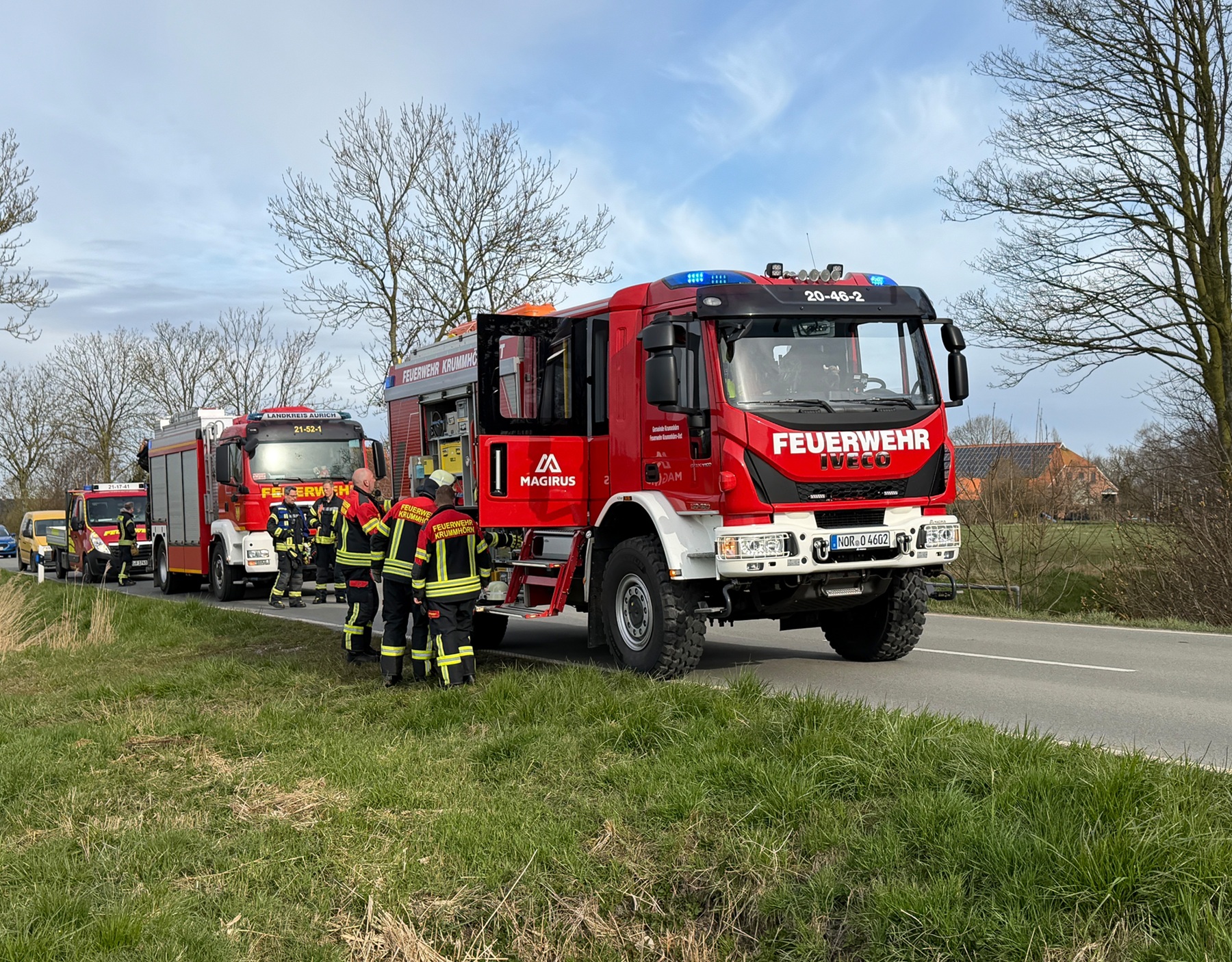 Einsatzfoto Reh in Zaundraht verfangen